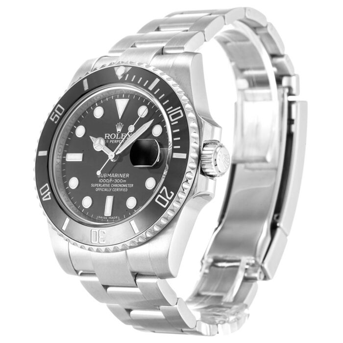 Rolex Submariner Date SS Black Ceramic Bezel 116610LN - Image 2