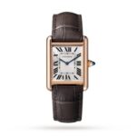 Cartier Tank Louis Cartier Women Automatic White Leather Watch