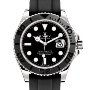 Yacht-Master 42mm Warranty White Gold oysterflex