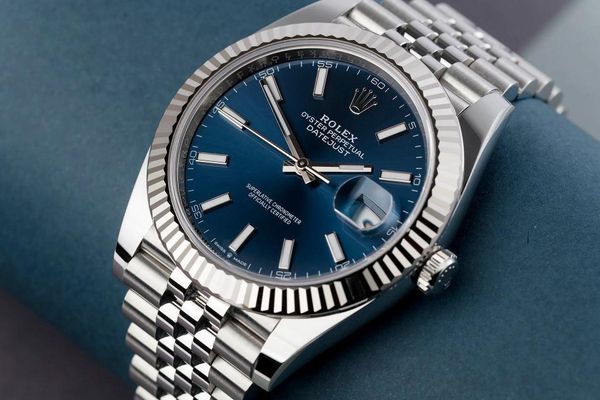 DateJust 41mm blue dial jubilee - Image 3