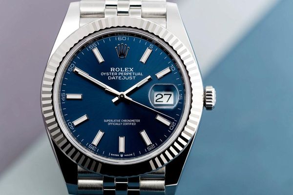 DateJust 41mm blue dial jubilee - Image 7