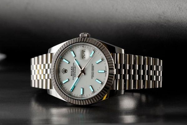 datejust 41mm White dial Jubilee - Image 5