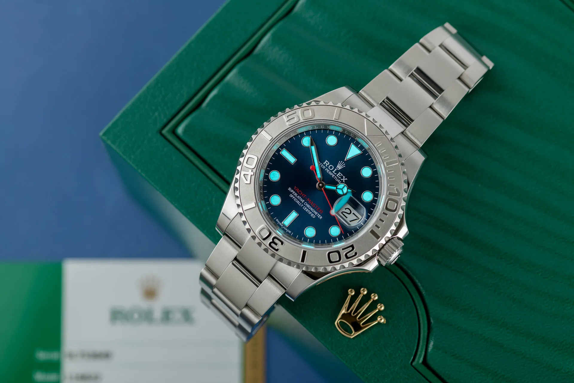 YACHT-MASTER "PLATINUM BEZEL" - Image 6