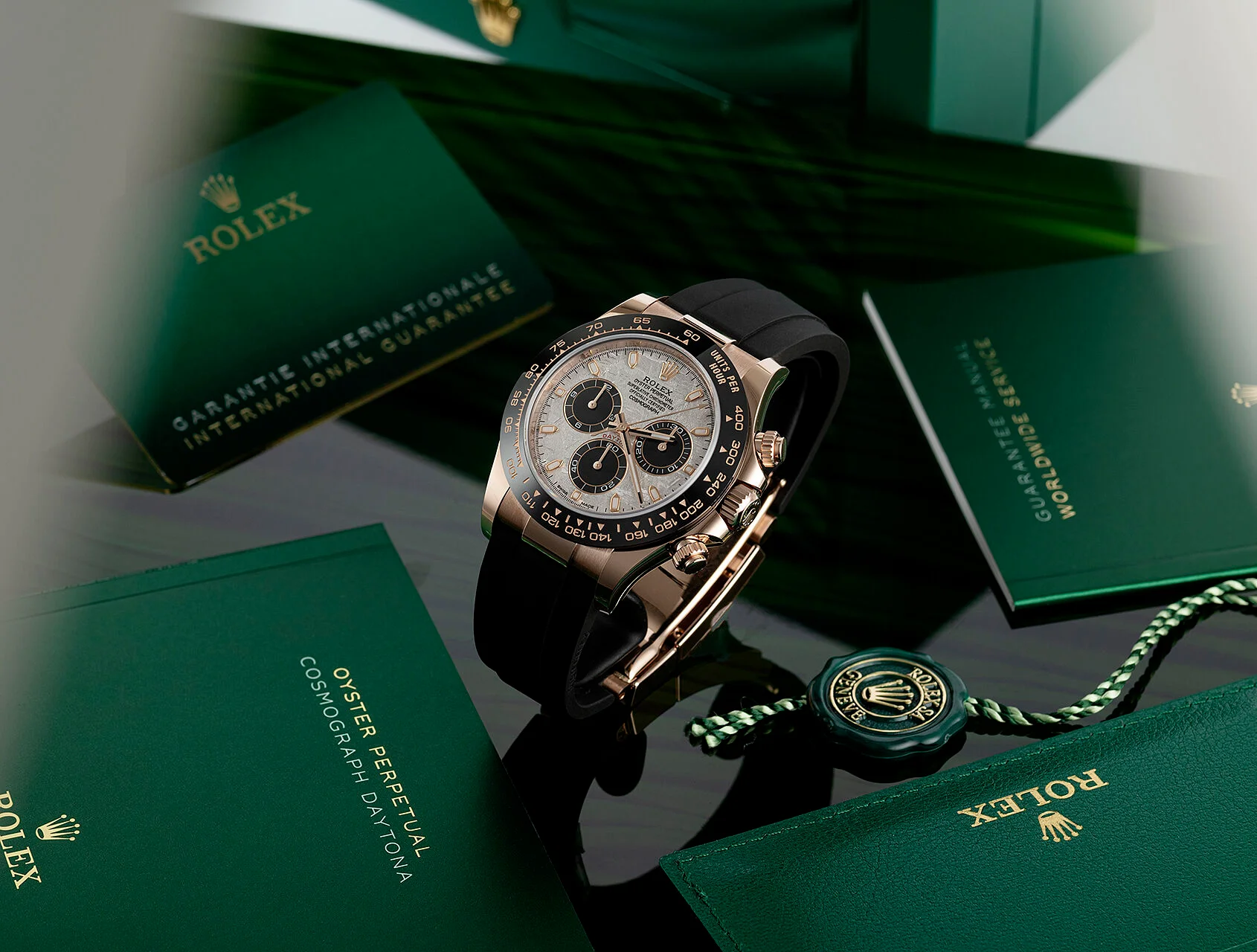 Cosmograph Daytona Everose meteorite Oysterflex - Image 3